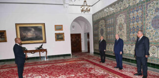 Activités présidentielles: Le président de la République reçoit les lettres de créance de cinq nouveaux ambassadeurs