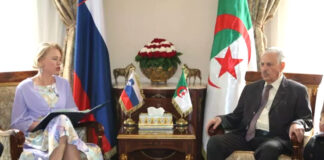 Conseil de la nation: « Goudjil » reçoit la présidente de l’Assemblée nationale de la République de Slovénie