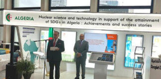68e Conférence générale de l’AIEA: Inauguration du stand algérien à Vienne