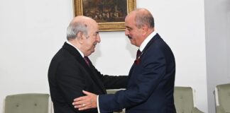 Audience: Le président Tebboune reçoit le ministre tunisien des Affaires étrangères