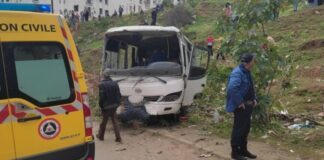 Tizi-Ouzou: Quatre blessés dans une collision entre un minibus et une voiture
