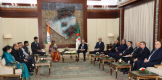 La Présidente de l’Inde poursuit sa visite d’Etat en Algérie: Convergences de vues sur plusieurs dossiers
