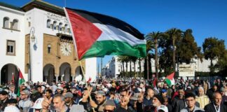 Maroc: Marche massive à Rabat contre la normalisation avec l’entité sioniste et en soutien à la Palestine
