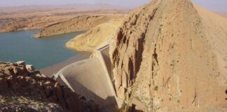 El Bayadh: Le barrage de Brezina rempli à 100 % après les récentes précipitations