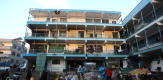 Palestine: L’UE condamne les attaques sionistes contre une école et un hôpital à Ghaza