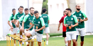 Equipe nationale: Les Verts à pied d’œuvre à Sidi Moussa