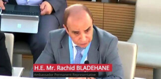 CDH: L’Algérie affirme à Genève que le retour de la sécurité au Proche-Orient dépend de la fin de l’occupation sioniste