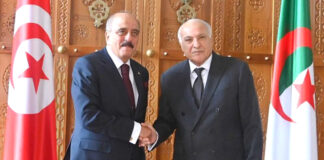 Algérie-Tunisie: Attaf examine avec son homologue tunisien la coopération bilatérale et le prochain sommet tripartite entre l’Algérie, la Tunisie et la Libye