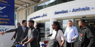 Préparatifs du Forum panafricain de la jeunesse: Une délégation de l’Union africaine arrive à Oran