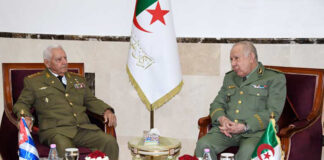Algérie-Cuba: Le Général d’Armée reçoit le Vice-ministre des Forces armées révolutionnaires cubaines