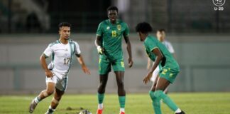 CAN U20 – Amical: Victoire des Algériens face à la Mauritanie 2-0