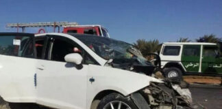 Accidents de la route: 5 morts et 431 blessés en 48 heures