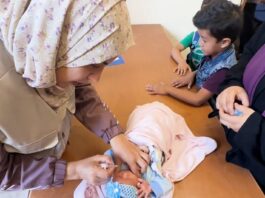 Ghaza: Prolongation d’une journée supplémentaire de la campagne de vaccination d’urgence contre la polio