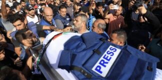 Ghaza: Le bilan des journalistes martyrs s’élève à 184 depuis le 7 octobre 2023