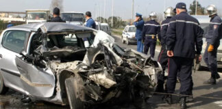 Accidents de la circulation: 52 morts et 1472 blessés en une semaine