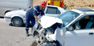 Accidents de la route: 4 morts et 152 blessés en 24 heures