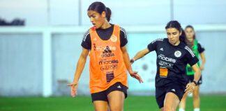 CAN-2024 féminine: Séance d’entraînement en présence de toutes les joueuses