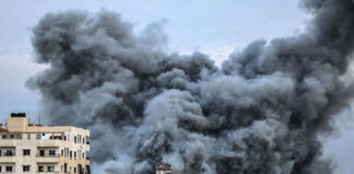 Ghaza: Dix palestiniens tombent en martyrs dans des bombardements de l’armée sioniste