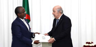 Audience: Le président de la République reçoit une lettre de son homologue somalien