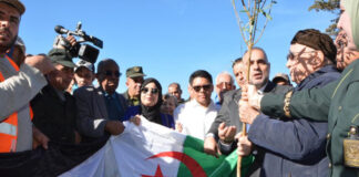 70e anniversaire de la Glorieuse Révolution: Plantation symbolique de 70 arbres à Alger en hommage aux amis de la Révolution algérienne