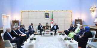 APN: Boughali reçoit une délégation de la Commission de la sécurité nationale et de la politique étrangère du Conseil de la Choura iranien