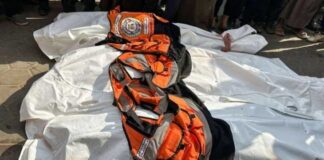 Ghaza: L’occupation sioniste commet un nouveau crime contre les équipes de la Défense civile à Nuseirat