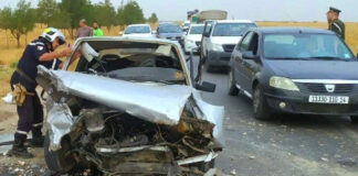 Accidents de la circulation: 10 mort et 201 blessés en 24 heures