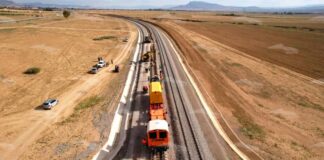 Ligne ferroviaire Béchar-Tindouf-Gara Djebilet: Le projet sera achevé avec plusieurs mois d’avance