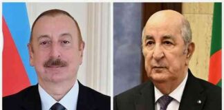 Activité présidentielle: Le président de la République présente ses condoléances à son homologue azerbaïdjanais suite au crash d’un avion