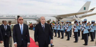 Diplomatie: Le président Tebboune à Nouakchott