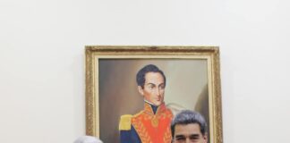 Vidéo: Boughali reçu à Caracas par le président de la République bolivarienne du Venezuela