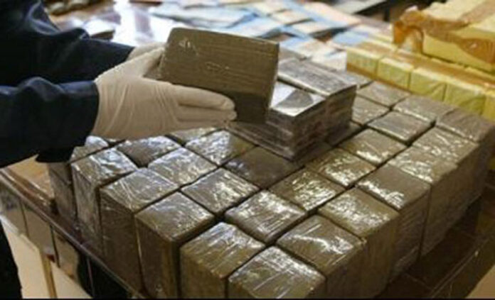 Douanes saisie de 8,5 tonnes de kif traité