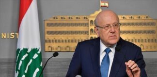 Liban: Mikati appelle à « fixer un calendrier clair » pour achever le retrait de l’entité sioniste du sud du pays