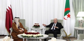 Le Président Tebboune reçoit le représentant personnel de l’Emir du Qatar et une délégation du RND