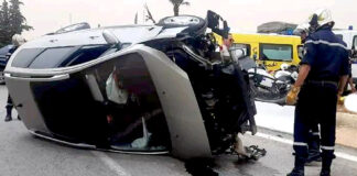 Accidents de la circulation: 7 morts et 216 blessés en 24 heures