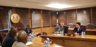 Audience: Meziane reçu par le président de la République du Botswana