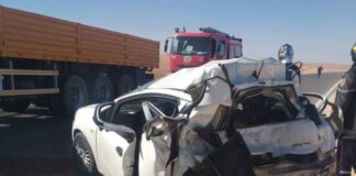 Accidents de la circulation: 6 morts et 226 blessés en 24 heures