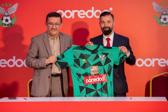 Ligue 1 algérienne Ooredoo Algérie sponsor officiel du Club Sportif
