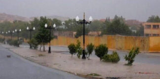 Pluies orageuses attendues dimanche sur des wilayas du sud-ouest du pays