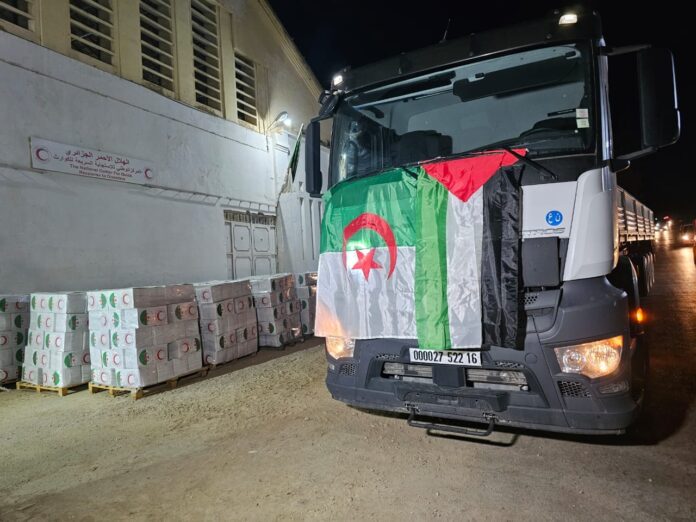 Skikda 80 tonnes d'aides humanitaires