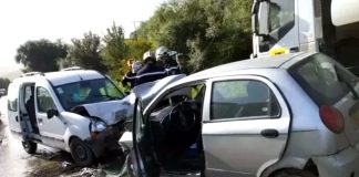 Accidents de la circulation: 3 morts et 275 blessés en 24 heures
