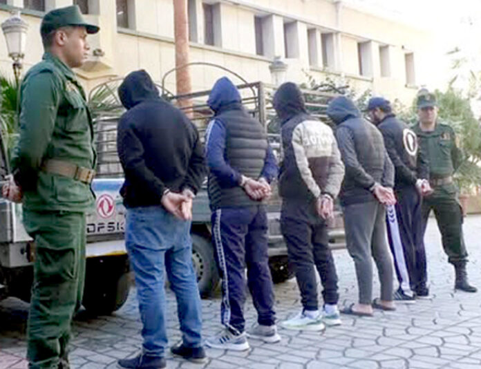 démantèlement d'une bande criminelle spécialisée dans le vol et