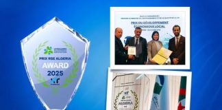 Distinction: Algérie Télécom remporte le prix du développement économique local