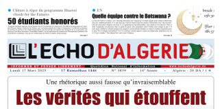 N 3839 du Lundi 17 Mars 2025