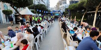Méga-Iftar à Alger: Un banquet de 2000 convives sous le signe de la convivialité et du partage