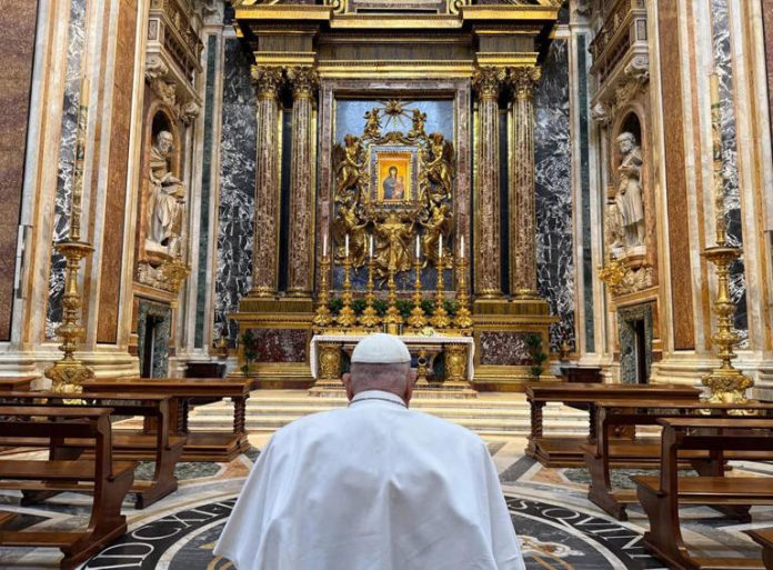 Vatican:Le pape François inhumé dans la basilique Sainte Marie Majeure à Rome