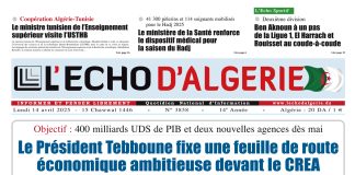 N° 3858 du Lundi 14 Avril 2025