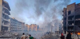 Ghaza: 12 martyrs dans des bombardements de l’armée sioniste