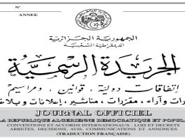 La loi organique sur les partis politiques publiée dans le Journal officiel