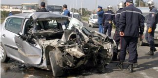 Accidents de la route: 35 morts et 2225 blessés en une semaine
